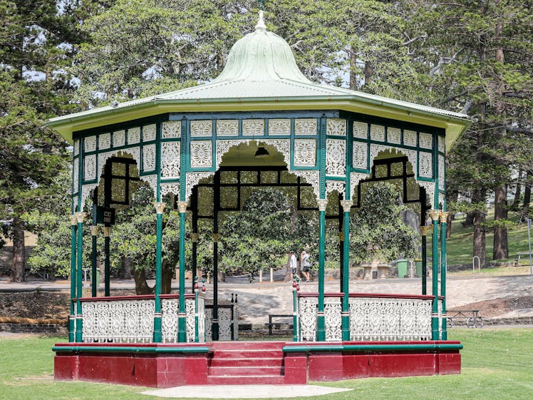 Rotunda at King Edward Park Newcastle